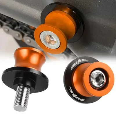 Productafbeelding van Set van twee motorboksteunen M10x1,25+1,5, oranje, voor Duke Adventure