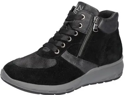 Produktbild von Waldläufer M-Tonia Damenschnürstiefel schwarz Weite M 831M80500001 (4,0/schwarz)