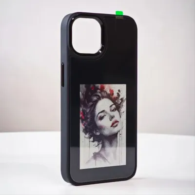 Produktbild von NFC Hülle mit Display für iPhone Für iPhone 16 Pro Max