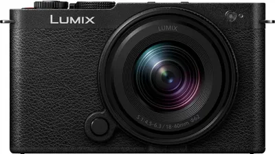 Produktbild von Panasonic Lumix S9 + S-R1840, 24,2 MP, 12000 x 8000 Pixel, CMOS, 6K Ultra HD, Touchscreen, Schwarz