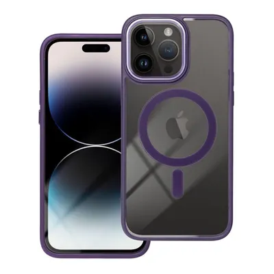 Produktbild von Color Edge Mag Cover kompatibel mit Mag Safe für iPhone 12 Pro Max Lila