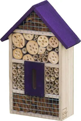Produktbild von UNUS Insektenhotel aus Holz, Insektenhaus Nisthilfe