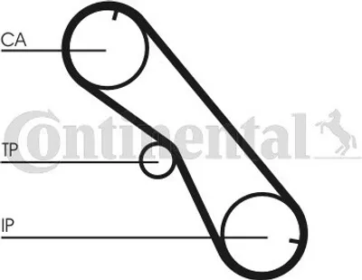 Produktbild von Continental ContiTech CT1089K2 Zahnriemensatz für TOYOTA HILUX III Pick-up (TGN1, GGN2, GGN1, KUN2, KUN1) LAND CRUISER (KDJ12, GRJ12) LAND CRUISER 90