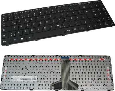 Produktbild von Original Tastatur Notebook Keyboard Deutsch QWERTZ für Lenovo IdeaPad IBM 100-15 100-15.6 100-15IB 100-15IBD 100-15IBG 100-15ibg 100-15IBG 100-15IBY 100-15ISK-ITH 80QQ (Deutsches Tastaturlayout