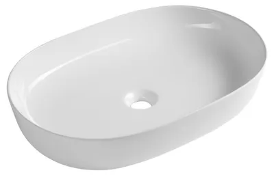 Immagine prodotto di Lavabo da appoggio in Vetroceramica ARDEA, 60,5 x 41,5 cm, bianco