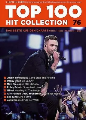 Produktbild von Top 100 Hit Collection 76. Klavier / Keyboard