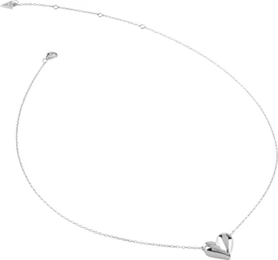 Image de Collier avec pendentif GUESS en argent, taille unique Guess