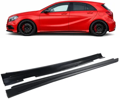 Immagine prodotto di Paraurti laterali sportivi per Mercedes-Benz Classe A W176, dal 2012 al 2018