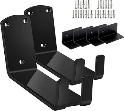 Produktbild von Famanu Wandhalter Set 2 Stück mit Pedalstütze für Rennrad, MTB oder E-Bike