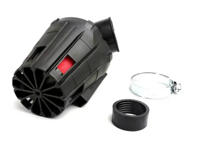 Produktbild von Luftfilter BGM EX5 schwarz konisch Polyurethan Anschluss 28-35 mm verstellbar