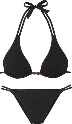 Produktbild von s.Oliver Triangel-Bikini Naila schwarz Größe 36 Cup C/D