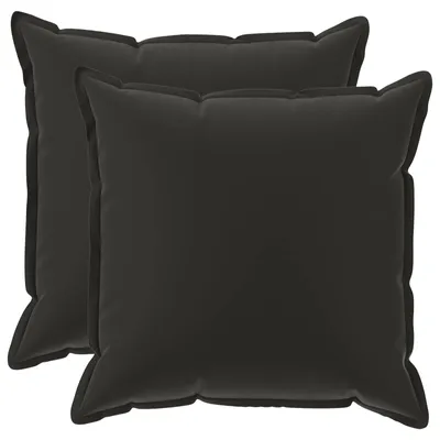 Obrázek produktu pro vidaXL Povlak na polštář, 2 kusy, materiál: dřevo, vícebarevný, 80 x 80 cm, polyester