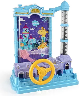 Produktbild von Trackball-Spielmaschine, interaktives pädagogisches Puzzle-Rollspielzeug für Kinder, Jungen und Mädchen, für Eltern und Kinder, Blau, 40 Bälle (mit Ladeset und Schraubendreher)