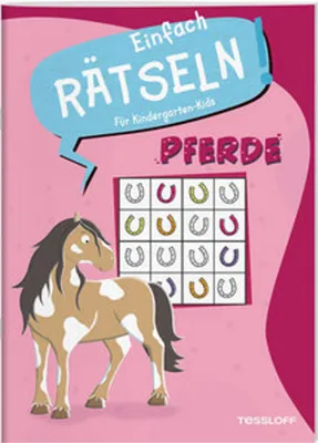 Obrázok produktu pre Einfach Rätseln! Für Kindergarten-Kids. Pferde