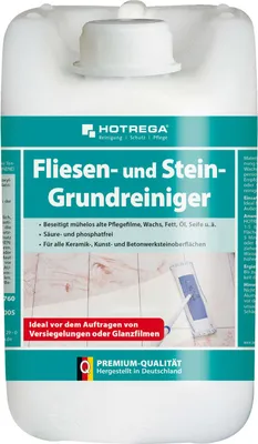 Produktbild von HOTREGA Fliesen- und Stein-Grundreiniger 5 Liter