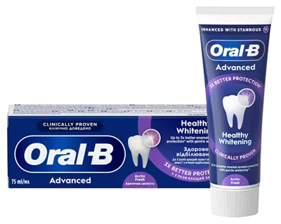 Obrázek produktu pro Zubní pasta Advanced Healthy Whitening, 75 ml
