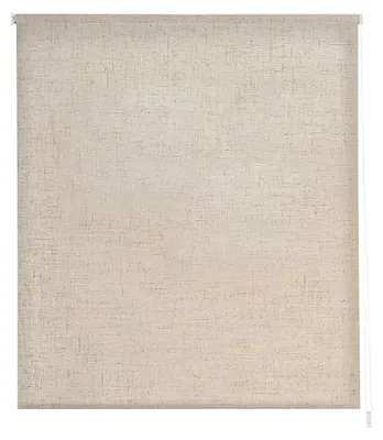 Verdunkelungsrollo Leinenoptik 130 x 190 cm