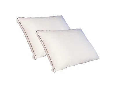 Produktbild von Kopfkissen atmungsaktiv 2er-Set - 700 gr - 50 x 70 cm - Baumwollperkal - Weiß - AUXENCE