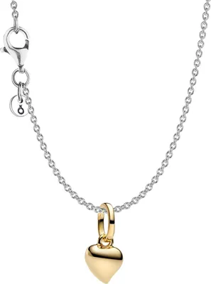 Pandora 28190 Damen-Halskette Mini-Herz Goldfarben Set 1