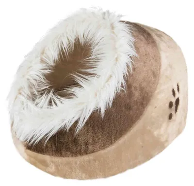 Produktbild von TRIXIE Höhle Minou - beige/braun - 35 × 26 × 41 cm