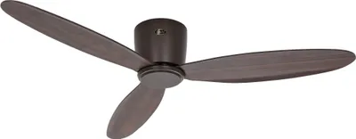 Produktbild von Energiespar Deckenventilator mit Fernbedienung Eco Plano II 112 cm Bronze