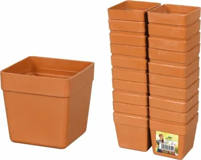 Zdjęcie produktu dla Doniczka KAKTUS plastikowa lekka 4x4cm 20szt
