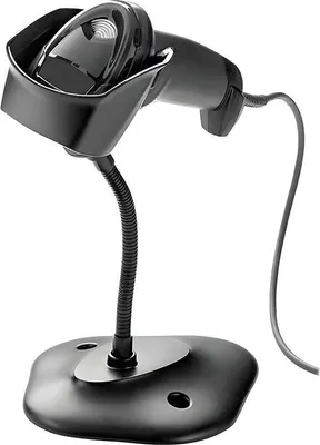 Immagine prodotto di HD870A Lettore di codici QR 1D/2D cablato con supporto e scansione automatica