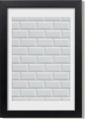 Produktbild von Bild 20x30 MDF-Rahmen, Wandkunst Keramikwand