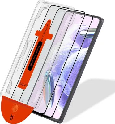 Zdjęcie produktu dla 2-pak Xiaomi Redmi Note 12 Pro 5G Szkło ochronne na ekran - Szkło hartowane | [Automatyczna instalacja] - Bez bąbelków