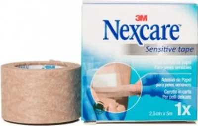 Produktbild von 3 m Nexcare Tape Papierhaut 5 m x 2,5 cm
