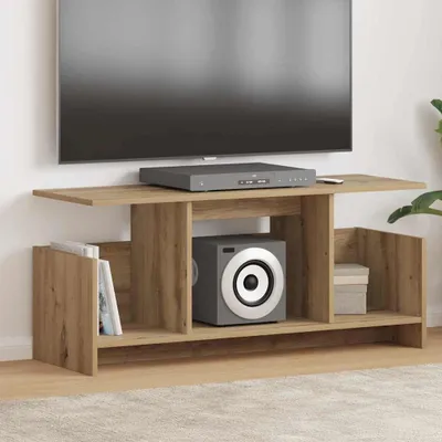 Produktbild von "Schlussverkauf" TV-Ständer moderne - Wohnzimmer Fernsehschrank - Artisan-Eiche 102x35x45 cm Holzwerkstoff C14729