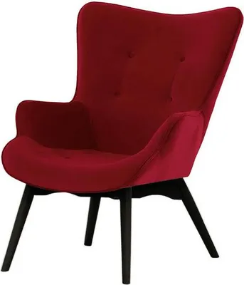 Image de Fauteuil Ducan Velvet-Kronos 2-Noir