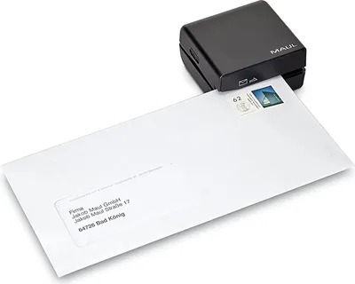 Produktbild von MAUL Brieföffner elektrisch Kunststoff Stahl Metall 7,3 cm schwarz