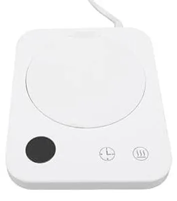 Zdjęcie produktu dla Podgrzewacz do filiżanek elektryczny – z automatycznym wyłączaniem – do kawy, herbaty i biura, akcesoria montażowe, części zamienne, praktyczny do użytku domowego
