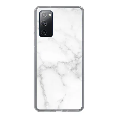 Produktbild von MuchoWow® Handyhülle Schutzhülle Hülle für Samsung Galaxy S20 FE Marmor - Weiß - Grau - Luxus - Marmoroptik - Stein Silikon Softcase Handy Hülle - Abdeckung
