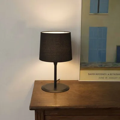 Produktbild von Faro 64311-06, Schwarz, Stahl, Schlafzimmer, IP20, II, E27