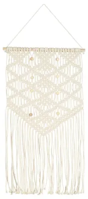 Produktbild von vidaXL Makramee Wandbehang 40x80 cm Baumwolle