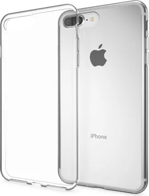 Produktbild von NALIA Hülle für iPhone 8 Plus / 7 Plus, Slim Handyhülle Clear Case Schutz Cover