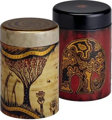Produktbild von boã®te ã  cafã©/thã© - africa 125g rund - brussel steel eigenart