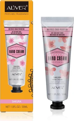 Obrázok produktu pre Upokojujúci krém na ruky Aliver Sakura - 30 ml