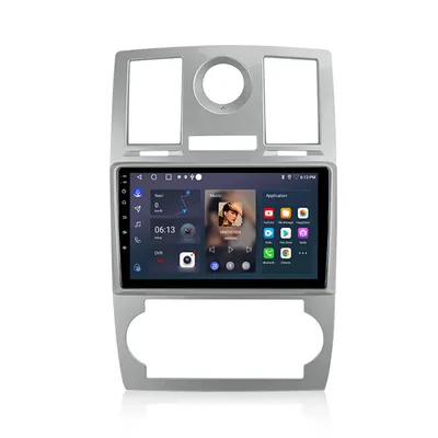 Image de Autoradio Android 9 pouces 64 Go pour Chrysler 300C 2004-2007 avec CarPlay & Android Auto Navigation & Bluetooth