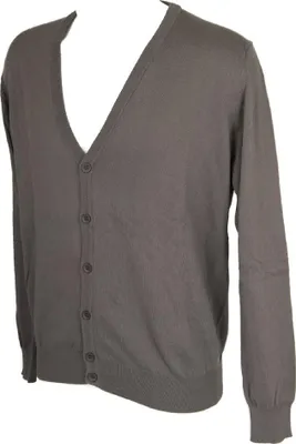 Immagine prodotto di Maglia cardigan uomo cotone manica lunga aperta con bottoni RAGNO articolo A23275, Taglia 50, Cotone 100%