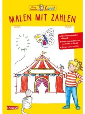 Produktbild von Conni Gelbe Reihe (Beschäftigungsbuch): Malen mit Zahlen