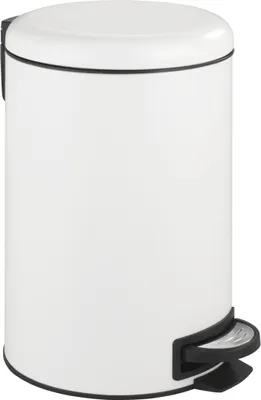 Produktbild von WENKO Treteimer Leman Easy Close Weiß 12 L