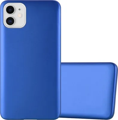 Produktbild von Cadorabo Schutzhülle für Apple iPhone 11 Hülle in Blau Handyhülle TPU Silikon Etui Cover Case