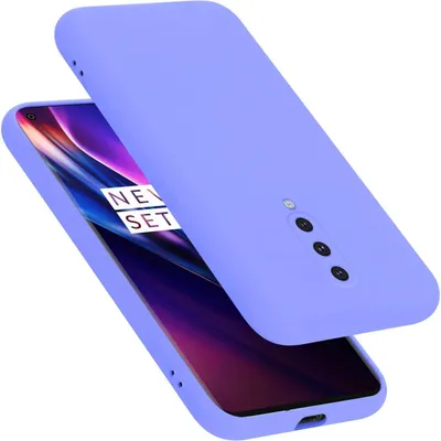Produktbild von Cadorabo Hülle für OnePlus 8 Hülle Silikon Handyhülle Case aus flüssigem Silikon, Kratzfeste und stoßfeste Schutzhülle für OnePlus 8