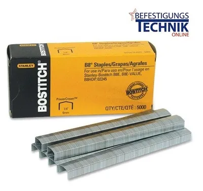 Obrázek produktu pro BOSTITCHBOSSTCR211510  BOSTITCH Heftklammern STCR2115, 10 mm, Inhalt: 5.000 Stück