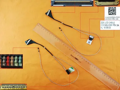 Produktbild von Displaykabel Bildschirm LED Screen cable ohne Touch kompatibel für P/N: DD0ZQ0LC040
