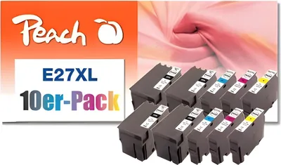 Produktbild von Peach Patrone Epson Nr.27XL Multi-10-Pack komp retail