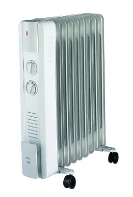 Produktbild von JUNG Ölradiator YPSOS WIN15 elektrische Heizung, 1500W, Ölradiator Energiesparend, Elektro Heizgerät für Wohnzimmer